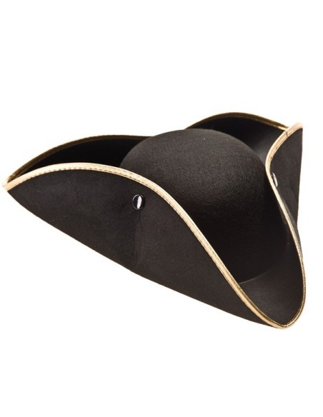 CAPPELLO TRICORNO NERO IN FELTRO Prezzo 5,60 €