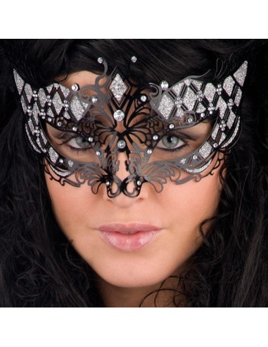 MASCHERA IN METALLO CON STRASS Prezzo 23,00 €
