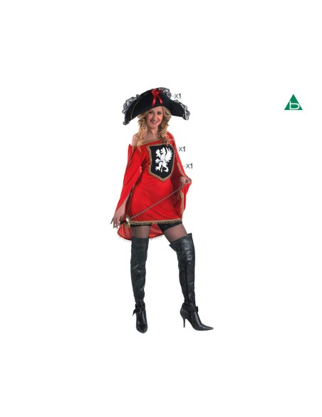 MOSCHETTIERA SEXY RED Prezzo 25,70 €