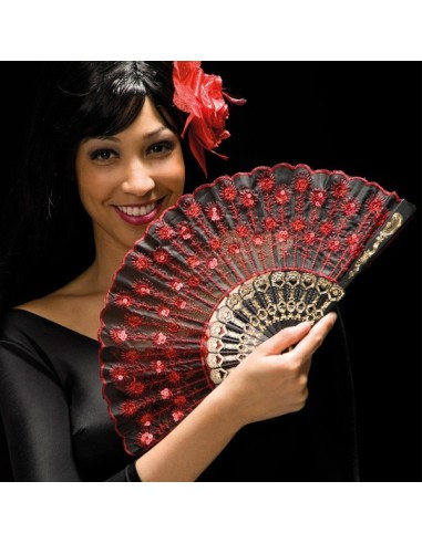 VENTAGLIO CON DECORAZIONI Prezzo 2,50 €