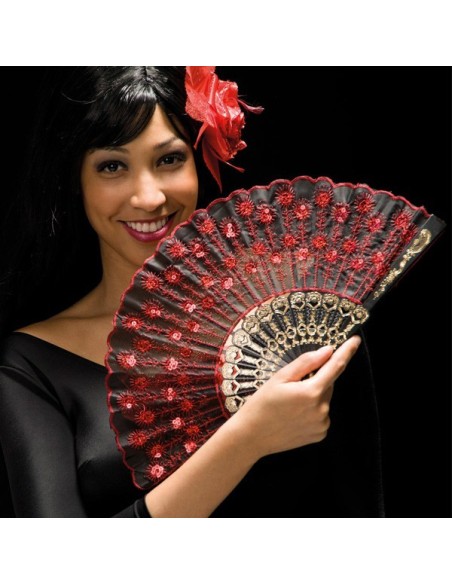VENTAGLIO CON DECORAZIONI Prezzo 2,50 €