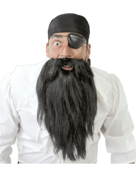 BARBA NERA DA PIRATA CON BENDA Prezzo 6,60 €