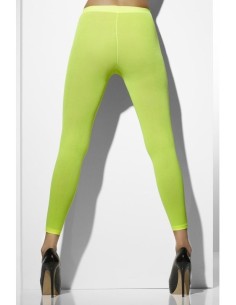 Collant opaco verde brillante indossato, accessorio per costumi di Carnevale e Halloween